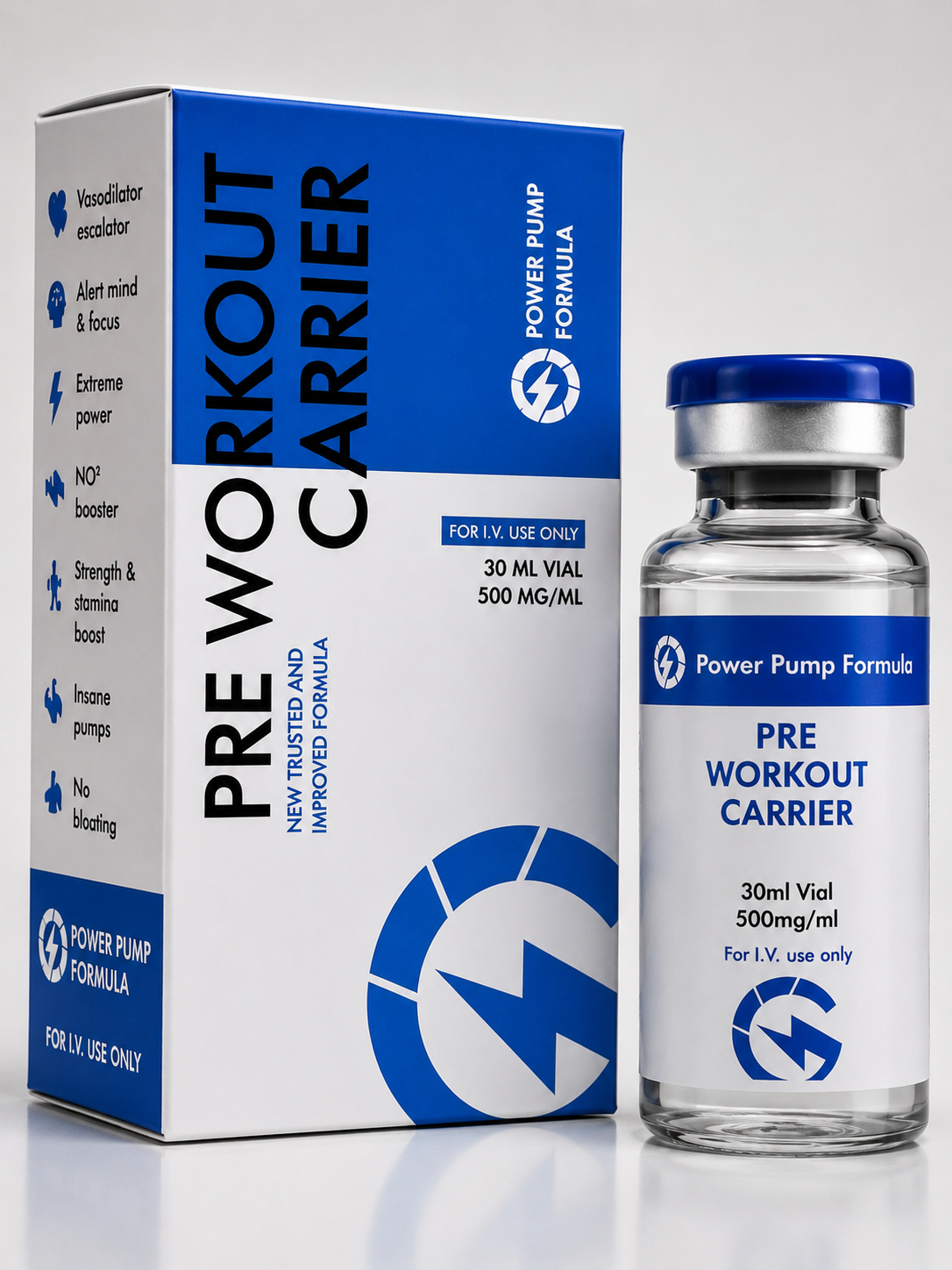 PRE-WORKOUT CARRIER 30POINTS BLUE