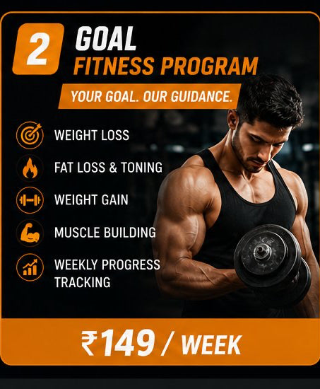 Goal Fitness Program – ₹149/Week
