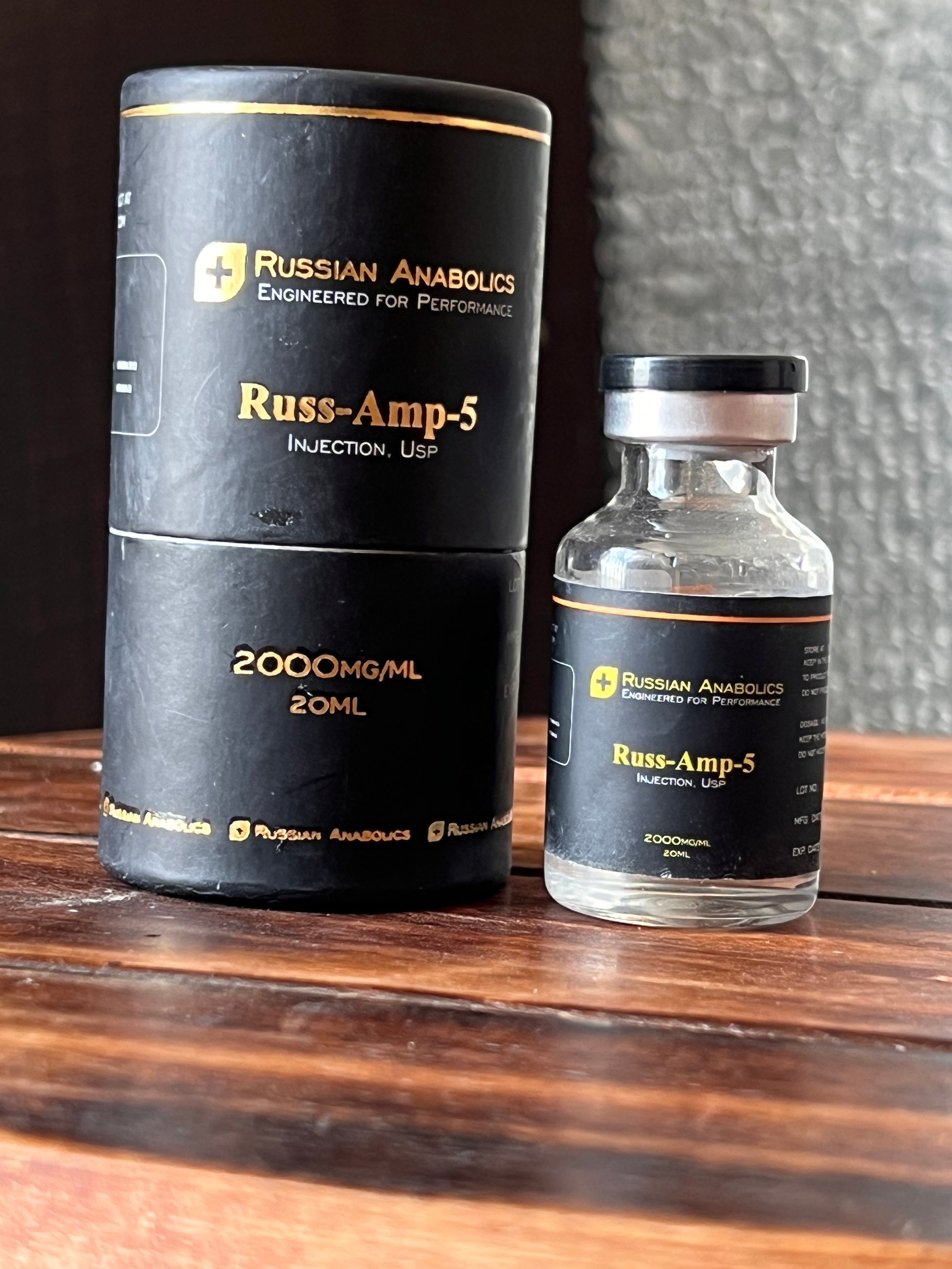PREMIUM 20 POINTS MULTI-USE PACKAGING OF RUSS-AMP-5 BY RUSSIAN ANABOLICS
